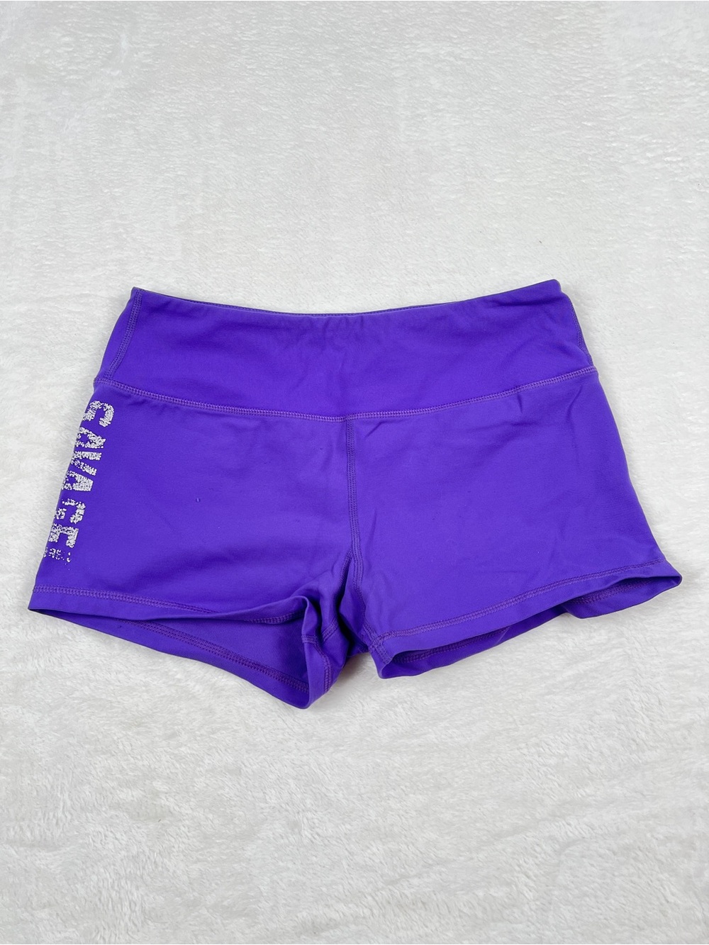 Savage Barbell Purple Spandex Lifting Shorts M